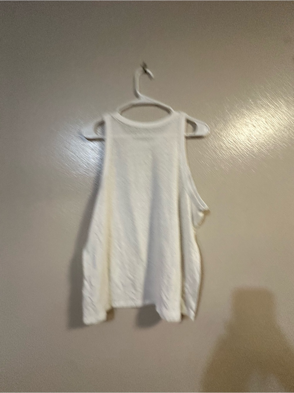 Classic Women's White Tank Top